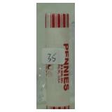 Roll of BU Lincoln Cents Roll of BU Lincoln Cents