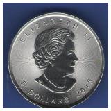 2015 $5 Canadian Maple Leaf 2015 $5 Canadian Maple Leaf