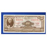 1970 Mexico 100 Pesos Note 1970 Mexico 100 Pesos Note