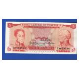 1972 Venezuela 5 Bolivares