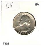 1964 Silver Quarter 1964 Silver Quarter