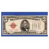 Series 1928-F $5 Red Seal Note