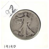 1919-D Walking Liberty Half 1919-D Walking Liberty Half
