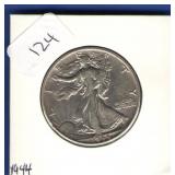 1944 Walking Liberty Half