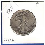 1943-D Walking Liberty Half