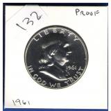 1961 Franklin Half 1961 Franklin Half