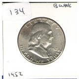 1952 Franklin Half 1952 Franklin Half