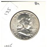 1955 Franlin Half 1955 Franlin Half
