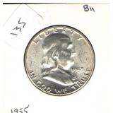 1955 Franlin Half