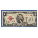 Series 1928-F $2 Red Seal Note