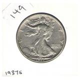 1937-S Walking Liberty Half