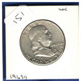 1963-D Franklin Half