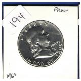 1963 Proof Franklin Half