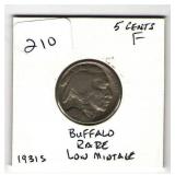 1931-S Buffalo Nickel 1931-S Buffalo Nickel