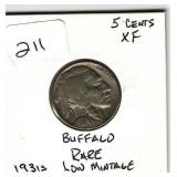 1931-S Buffalo Nickel 1931-S Buffalo Nickel