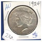 1924 Peace Dollar 1924 Peace Dollar