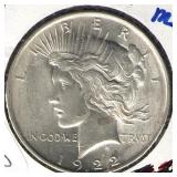 1922 Peace dollar 1922 Peace dollar