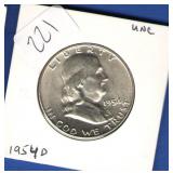 1954-D Franklin Half 1954-D Franklin Half