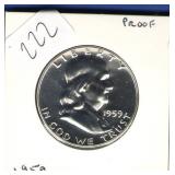 1959 Franklin Half 1959 Franklin Half