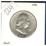 1949 Franklin Half 1949 Franklin Half