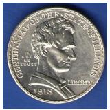 1918 UNC Illinois Half Dollar 1918 UNC Illinois Half Dollar