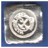 2 Oz. Hand Poured Silver Bar 2 Oz. Hand Poured Silver Bar