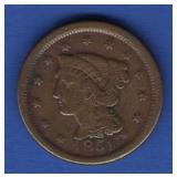 1851 Large Cent