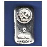 2 oz. Hand Poured Silver Bar 2 oz. Hand Poured Silver Bar