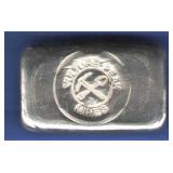 1 oz. Hand Poured Silver Bar 1 oz. Hand Poured Silver Bar