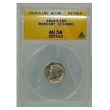 1916-S Mercury Dime