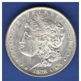 1878 7/8 TF Morgan Dollar