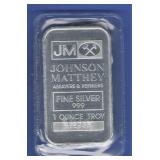 1 oz. Silver Bar 1 oz. Silver Bar
