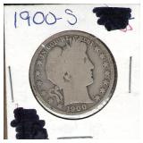 1900-S Barber Half 1900-S Barber Half