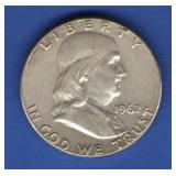 1962 Franklin Half