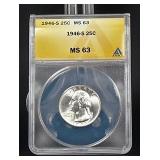 1946-S Washington Quarter 1946-S Washington Quarter