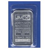 1 oz. Silver Bar 1 oz. Silver Bar