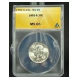 1952-S Washington Quarter 1952-S Washington Quarter