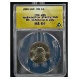 ND Washington Quarter Error ND Washington Quarter Error