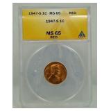 1947-S Lincoln Cent