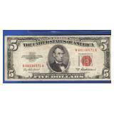 Series 1953-A $5 Red Seal Note