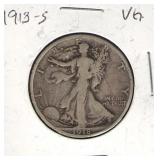 1918-S Walking Liberty Half