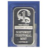 1 oz. Silver Bar 1 oz. Silver Bar