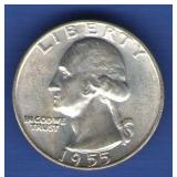 1955-D BU Washington Quarter 1955-D BU Washington Quarter