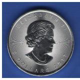 2017 $5 Canada Maple Leaf 2017 $5 Canada Maple Leaf