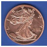 1 oz. Copper Round