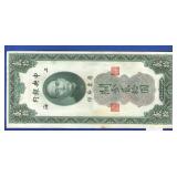 1930 China 20 Customs Gold Units 1930 China 20 Customs Gold Units