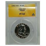 1962 Proof Franklin Half 1962 Proof Franklin Half