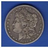 1891-O Morgan Dollar