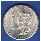 1884-CC Morgan Dollar