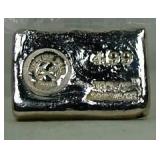 4.99 oz. Hand Poured Silver Bar 4.99 oz. Hand Poured Silver Bar